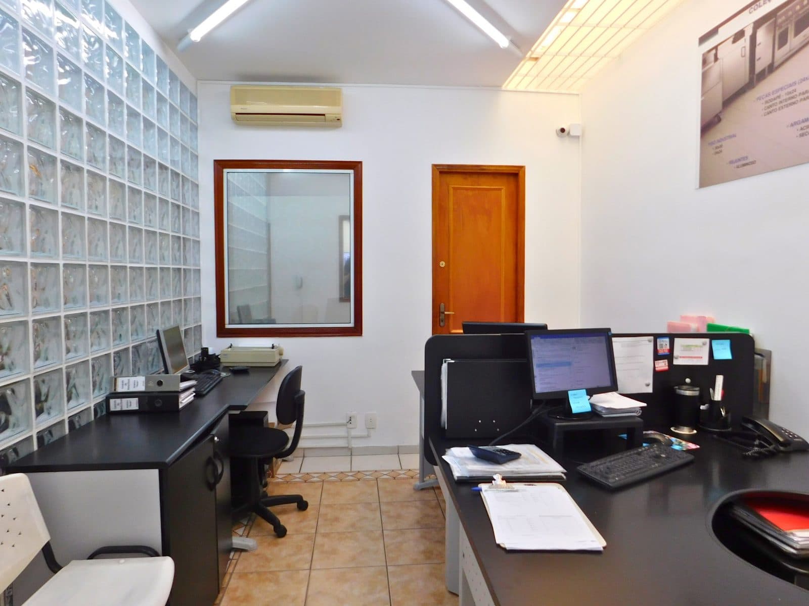 Amostras e showroom